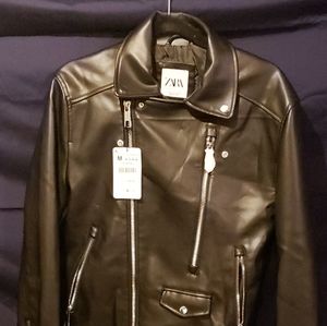 BRAND NEW ZARA Leather Jacket